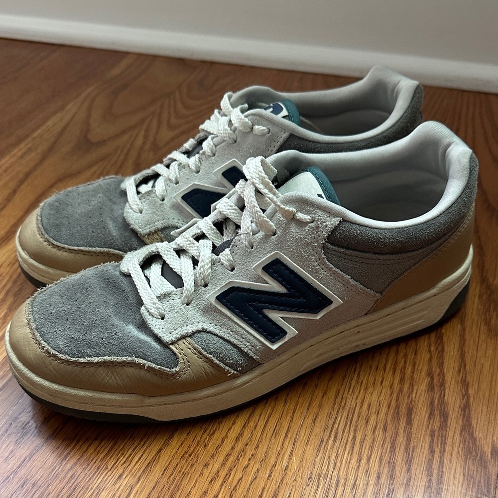 New Balance Men's Sneakers in Gray and Tan